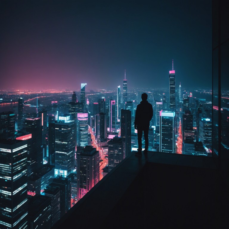 A composition that mirrors a journey through a sleeping urban landscape, employing subtle progressions and deep, resonant bass to evoke the feeling of roaming through dimly lit city streets. The track serves as a backdrop to the world of nocturnal whispers and echoing footsteps, accentuated by a minimal yet haunting synthesizer melody that pulses like the heart of the city at night