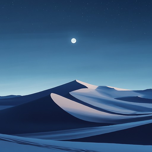 An evocative and ambient track, inspired by the enigmatic beauty of a desert night. Ethereal synths and gentle percussion create a sense of introspection and timelessness. Emphasizing a slow, downtempo rhythm, it invites the listener to wander through the moonlit dunes, evoking feelings of mystery and reflection.