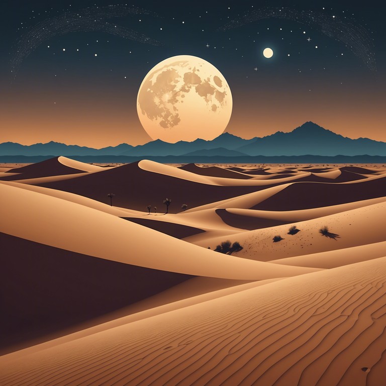 An instrumental journey that transports the listener to a tranquil night in the middle east, where the soothing tones of the oud conjure images of endless sands and timeless tranquility.