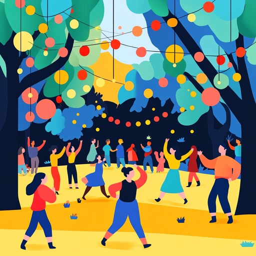 Immerse yourself in a vibrant world of uplifting beats and cheerful melodies with this electrifying track. The bright synthesizer lines dance over a groovy bassline, creating an infectious rhythm that radiates positivity and energy, perfect for bringing a smile to your face and a spring to your step.