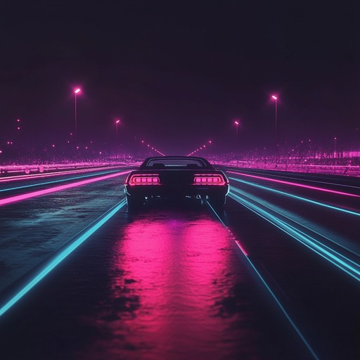 An innovative track combining blues rock roots with futuristic synth sounds, creating a soulful yet modern atmosphere perfect for night time city drives. Electric guitar leads with punchy rock rhythms and electronic elements enhance the emotive storytelling.