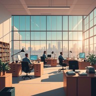 euphoric muzak for uplifting corporate environments