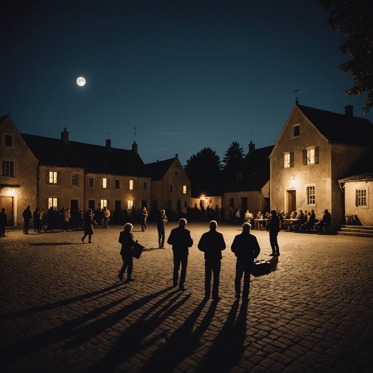 In this unique crossover, traditional polka rhythms meet the cloak of mystery under a full moon as an accordion plays seductively. Inspired by eastern european folklore, this track combines eerie melodies with festive polka beats creating an environment both familiar and unnerving. The song intrigues with its blend of darkness and dance, evoking images of nocturnal celebrations in secluded villages where every note brings deeper into the shadowy lore