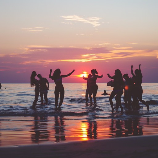 Feel the sun and sand with lively samba fusion, blending traditional brazilian beats with modern electronic elements. Perfect for a beach party, the harmonious melodies and rhythmic percussion will have everyone dancing. The vibrant energy creates an unforgettable, joyous atmosphere by the ocean.