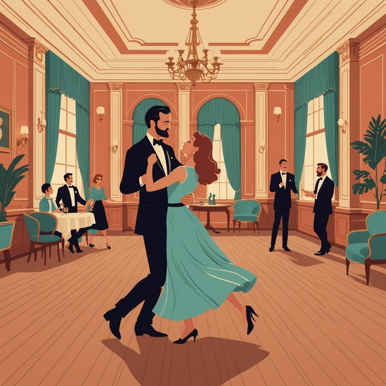 This piece combines heartfelt melodies with the lively, buoyant rhythms of polka to express an upbeat, romantic mood. The music is designed to mimic the feeling of a joyful, romantic dance between lovers, celebrating affection with a playful yet intimate vibe.