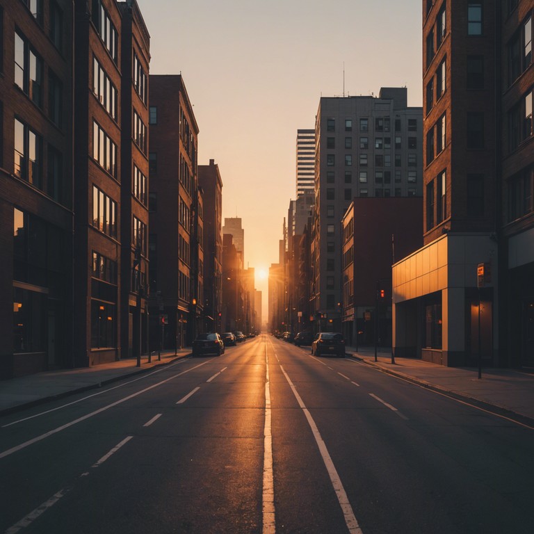 Imagine cruising down an empty city street as the first rays of sunlight cast glittering reflections on skyscrapers. This version emphasizes more pronounced bass lines and a slightly faster tempo to enhance the feeling of awakening and optimism.