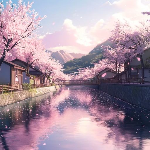 A melodic piano piece that encapsulates the gentle, heartwarming spirit of an anime world. The music evokes imagery of cherry blossom trees, serene friendships, and dreamlike moments. Tuned perfectly to create a sense of nostalgia and joy, this track is ideal for portraying heartfelt anime scenes.