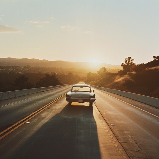 Feel the freedom of the open road with this breezy tune, adorned with twangy riffs and nostalgic harmonies that embody the spirit of a carefree road trip across sunlit plains and winding highways.