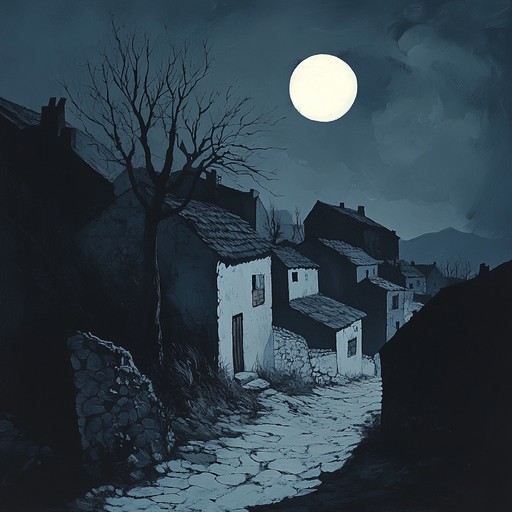 This chalga piece takes the listener into the enigmatic balkan nights where shadows dance under the moonlight. Traditional chalga elements interweave with eerie soundscapes, creating an atmosphere of suspense and intrigue. The rhythm is driven by pulsating beats while eerie melodies hover over, painting a vivid picture of ancient folklore