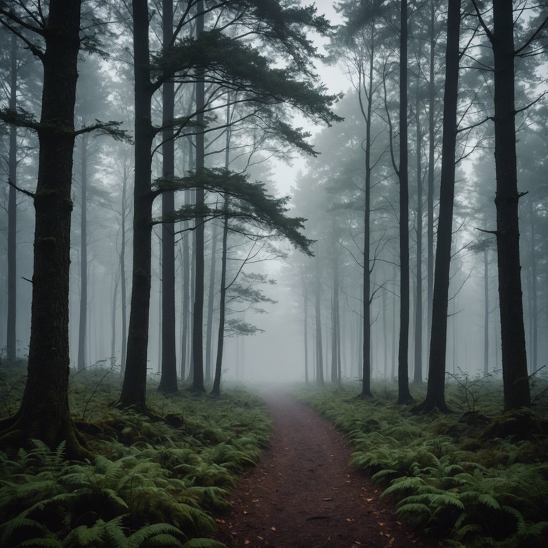 Imagine a gentle breeze carrying the soft, pure tones of a solitary flute through a towering forest, creating a calming, reflective atmosphere that encourages deep relaxation and mindfulness.