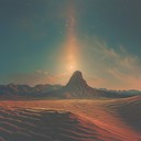 mystical desert sounds fused with celestial melodies intertwine