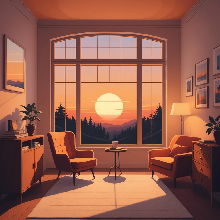 A track featuring the tender sounds of an acoustic guitar, perfect for creating a tranquil atmosphere as evening transitions into night. Suitable for quiet reflection or as a gentle accompaniment to a peaceful night in. The melody and chords are intended to evoke the colors of the sky as stars begin to appear.