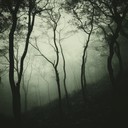 foreboding folk instrumental evoking dark, haunted forest atmosphere.