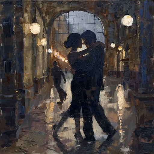 An elegant tango composition that serenely evokes the tranquil beauty of twilight. The piece is characterized by smooth, calming rhythms and a melodic flow that moves gracefully through quiet harmonies. Perfect for an evening’s gentle embrace with exquisite dance.