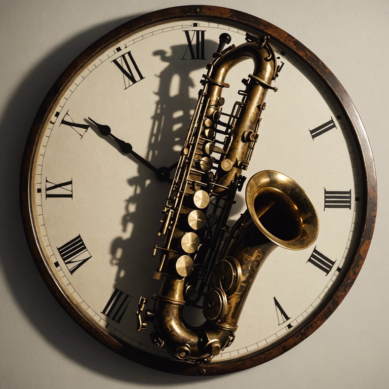 This alternative version delves deeper into the concept of time's relentless progression, with the saxophone leading a more intense and darker electro swing variation. The pace quickens, the atmosphere thickens, and the tension builds as the track races towards a climactic resolution.