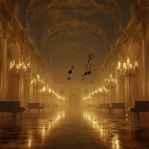 An enchanting composition that merges the ornate elegance of baroque music with modern ambient textures. The piece features melodious harpsichord passages alongside gentle strings, creating a soothing and reflective mood. It invites the listener to drift into a peaceful reverie, reminiscent of starlit nights in historic settings.