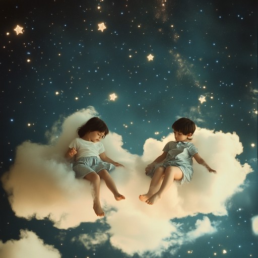 An enchanting instrumental piece featuring the delicate tones of a music box, designed to lull young listeners into peaceful sleep while their imaginations drift through realms filled with butterflies and starlight.