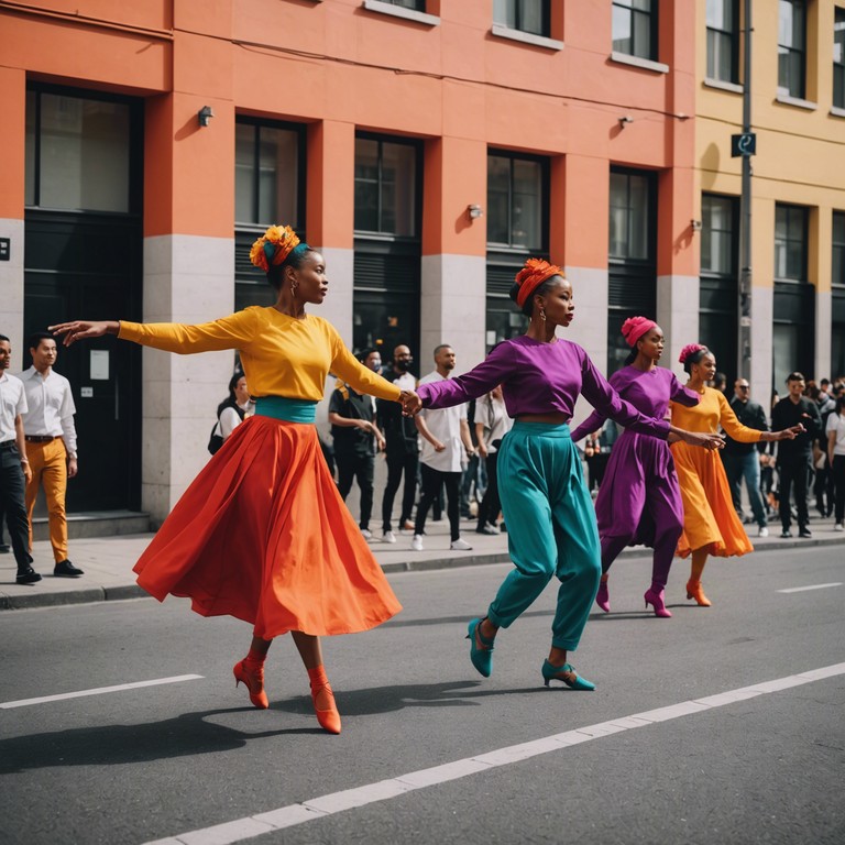 This track encapsulates the spirited energy and colorful vibrance of a lively carnival. Using traditional steel drums, the music swirls with the ecstasy of dance and celebration, making listeners feel as though they are parading through the streets amidst confetti and streamers.