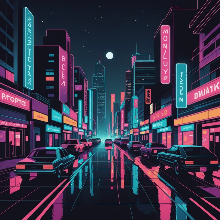 Feel the pulse of a city's night through sounds that blend the timeless sensation of a cyberpunk aesthetic with cutting edge electronic music. The streets come alive through an audio journey that reflects the pace and intrigue of urban exploration.