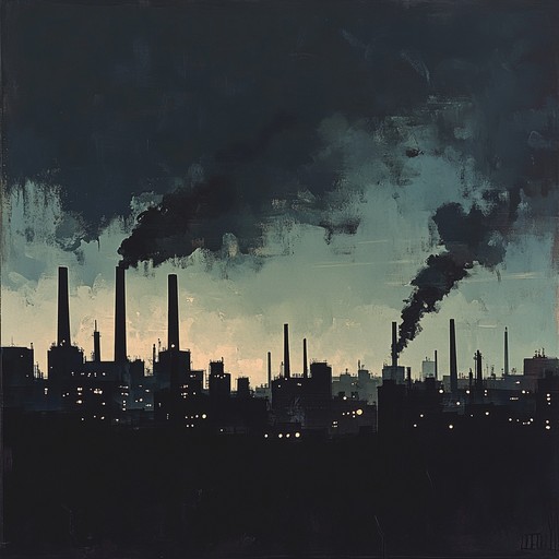 In this track, the relentless energy of the industrial rock genre is unleashed as harsh, distorted guitar riffs blend with the cold precision of synthesized sounds and mechanical beats. The song captures the soundtrack of a dystopian landscape, where the clang of metal and the hiss of steam rule.