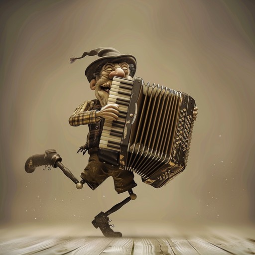 This upbeat polka tune features a rollicking accordion melody that will get everyone up and dancing. The fast-paced rhythm is punctuated by lively brass and percussion, creating a festive atmosphere perfect for oktoberfest celebrations or any joyous occasion. The song's infectious energy is sure to bring a smile to your face and get your toes tapping.