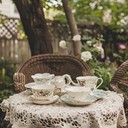 cheerful background music for relaxed garden afternoon teas