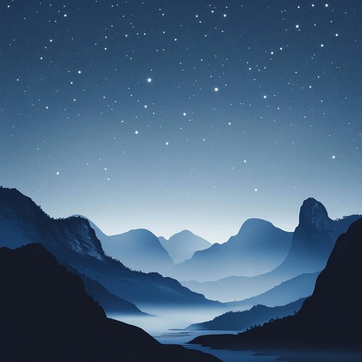 An instrumental piece that gently weaves layers of soft synths and airy guitars to create a soothing, dreamlike atmosphere, evoking the serenity of a peaceful night under the moonlight.