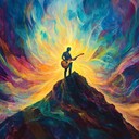 a spiritual instrumental merging rock and dance rhythms for elevation