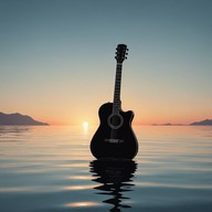 gentle guitar with a psychedelic touch