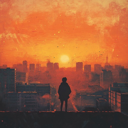 A soothing instrumental piece blending vintage synthesizers with soft acoustic guitar, creating a nostalgic atmosphere that invites reflection on the passage of time and cherished memories. The melody moves gently, reminiscent of 1980s synth pop ballads with a contemporary touch.