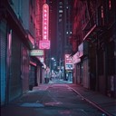 synths and beats reflecting city's relaxing night vibe