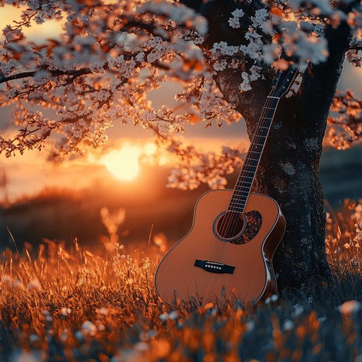 A tranquil oldies instrumental, blending soft acoustic guitar and delicate strings, evoking a comforting nostalgia for peaceful summer evenings and warm sunsets of bygone days. Perfect for unwinding and reflection.