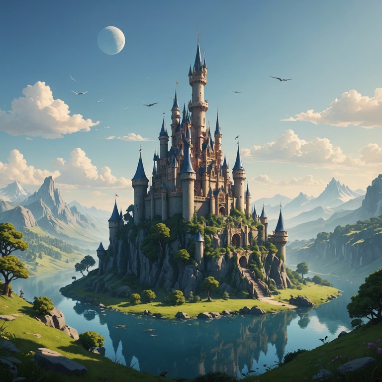 Embark on an epic adventure through enchanted forests, majestic mountains, and ancient castles, guided by a sweeping orchestral score that evokes wonder, courage, and triumph. Soaring melodies intertwine with lush harmonies, creating a tapestry of sound that transports the listener to a realm of magic and fantasy.