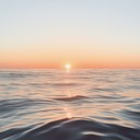 calming blend of electronic chillout and ocean sounds