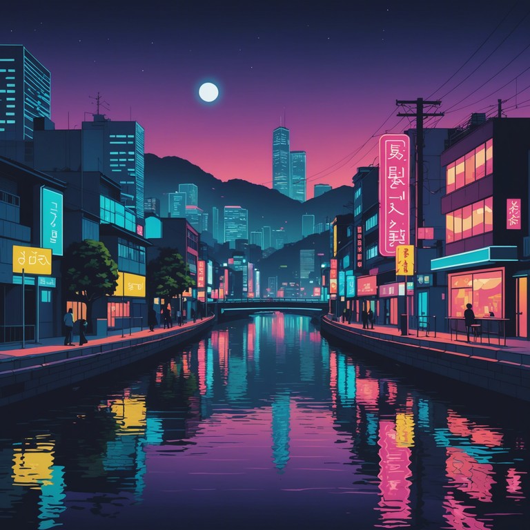 This track combines the vibrant energy of k pop with the deep, resonant tones of soul music, creating a unique soundscape that evokes the bustling streets and reflective moments in seoul's nightscape.