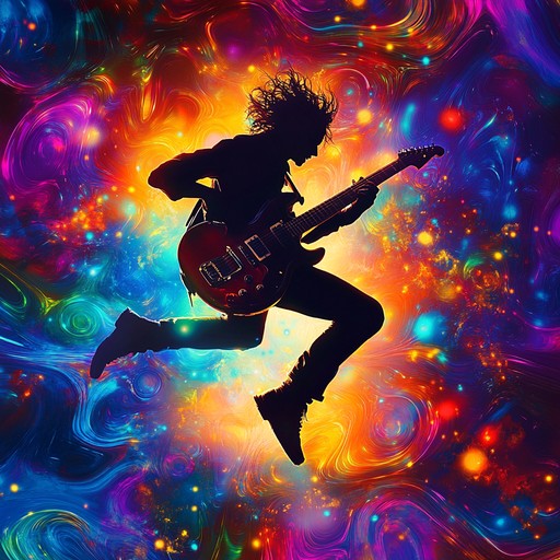 An instrumental track that fuses the driving energy of rock with the rhythmic intensity of ecstatic dance music. The piece builds progressively, layering electric guitar riffs, pulsating basslines, and dynamic drum patterns to create an uplifting and exhilarating sonic experience that inspires movement and joy.