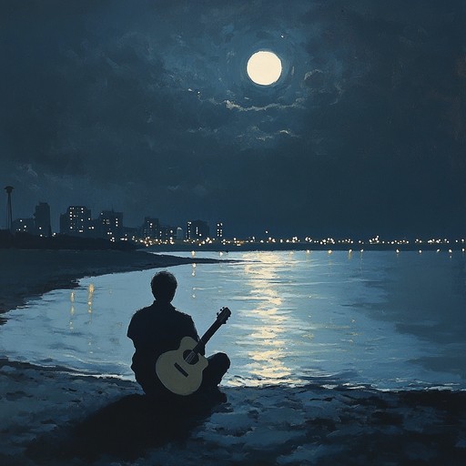 A soothing piece with delicate guitar work and gentle rhythms, capturing the feeling of wandering alone through rio's silent, starlit streets.