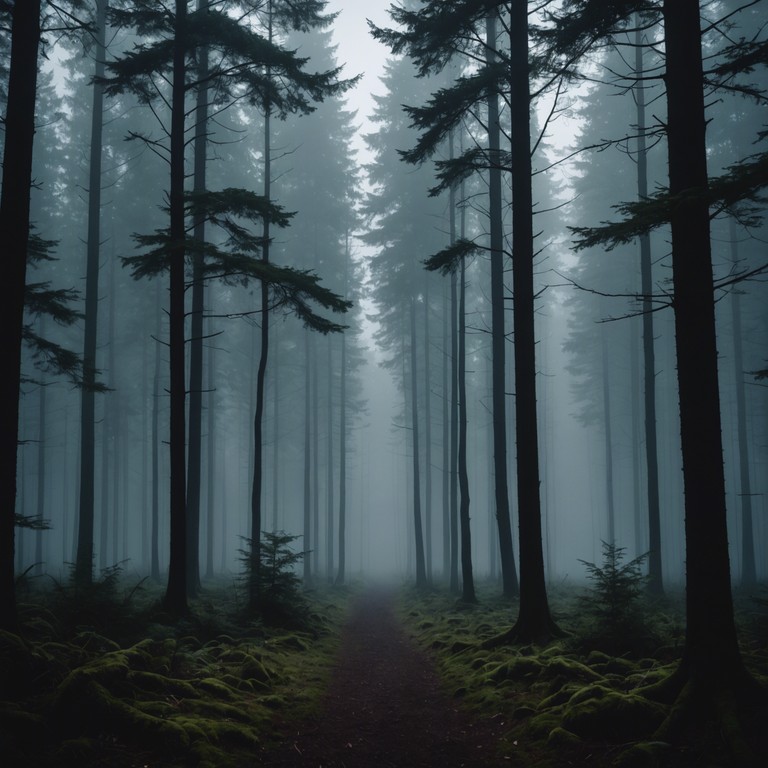 The song transports the listener to a secluded, mist filled forest where mythical tales of old are whispered by the wind through ancient trees. Emphasizing a dark ambiance, the melody is carried by a haunting nyckelharpa that intertwines with the sounds of the forest, creating an atmosphere that is both powerful and eerily soothing.