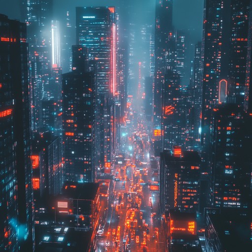 This track melds gritty synthetic rhythms with uplifting melodic progressions, capturing the spirit of perseverance within a neon lit cyberpunk landscape. Each carefully crafted electronic sound paints a picture of futuristic optimism amidst urban despair.