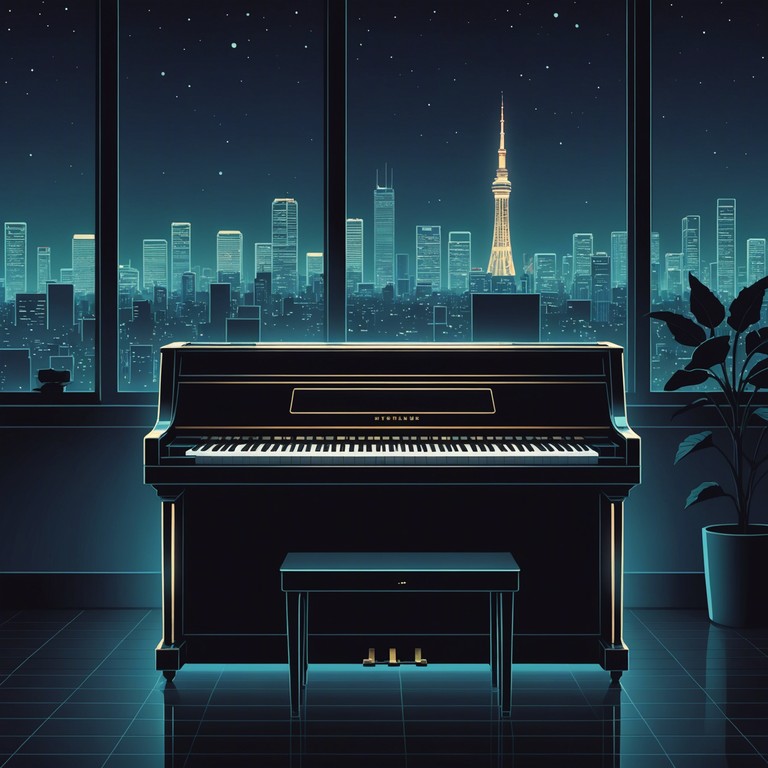 Imagine walking alone through tokyo at midnight, surrounded by the city lights but engulfed in your inner world of thoughts. The music serves as a companion, whispering secrets of the city and life's fleeting moments through its tender notes.