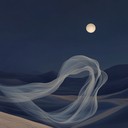 a captivating middle eastern instrumental painting desert nightscapes.