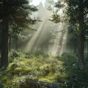 relaxing forest melodies with ambient cinematic undertones