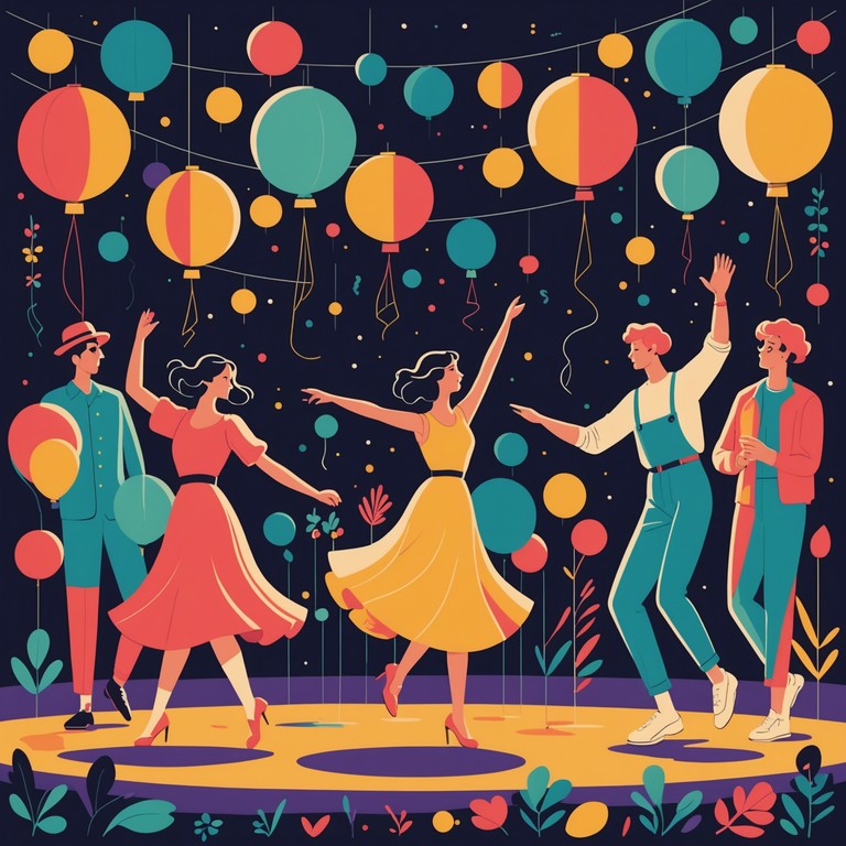 Imagine a lively beach party filled with dance worthy beats that capture the essence of summer and festive spirit, this alternative version highlights an even more dance oriented approach, creating a delightful soundtrack for any summer carnival or beach bash.