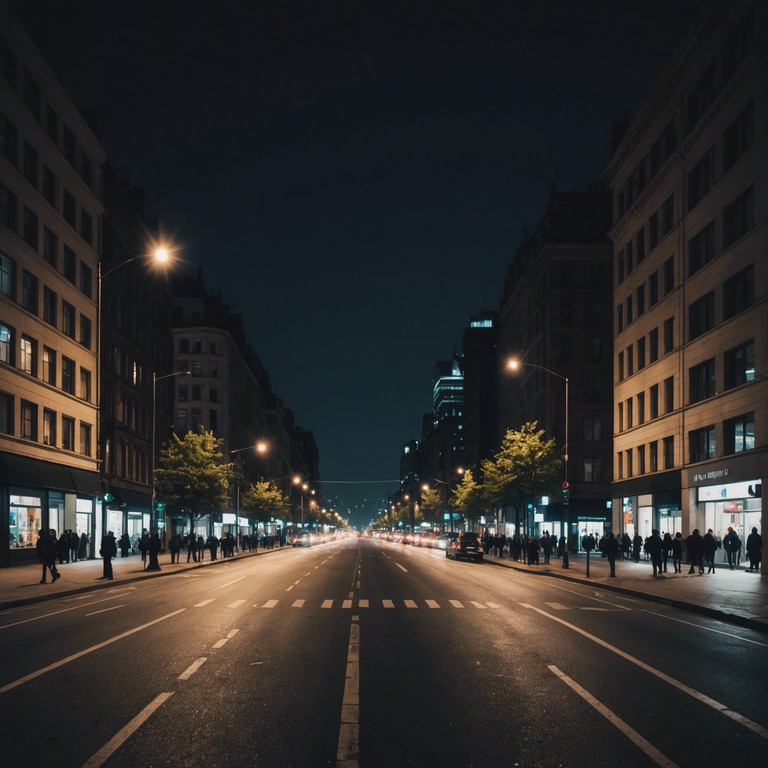 Imagine wandering through the bustling city streets at night, with each step synchronized to smooth jazz infused new jack swing rhythms. This track provides a contemporary urban soundtrack that enhances the magical feeling of the city after dark