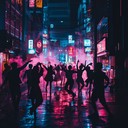 funky beats inspired by urban nights and neon lights