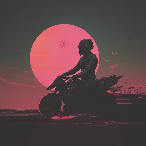 This track radiates the fast-paced thrill of a midnight ride through a city lit by neon. High-energy beats and an undercurrent of moody bass lines come together to evoke a sense of urgent escapism through urban landscapes.