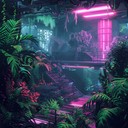 energetic fusion of spacey jungle rhythms and beats.