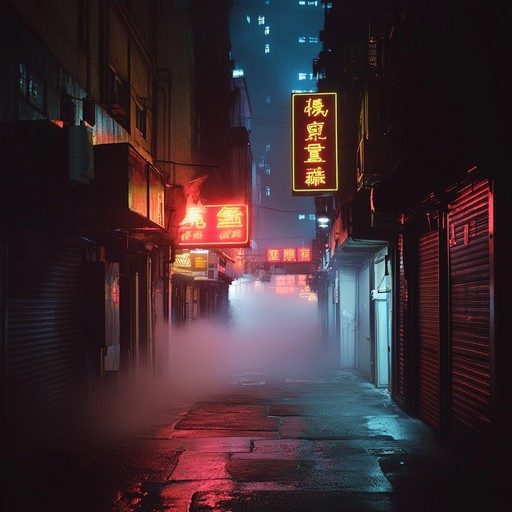 A dark and moody kpop instrumental that weaves haunting synth melodies with deep, pulsating beats. This track captures the feeling of wandering through empty city streets at night, enveloped by shadows and whispers of the unknown.