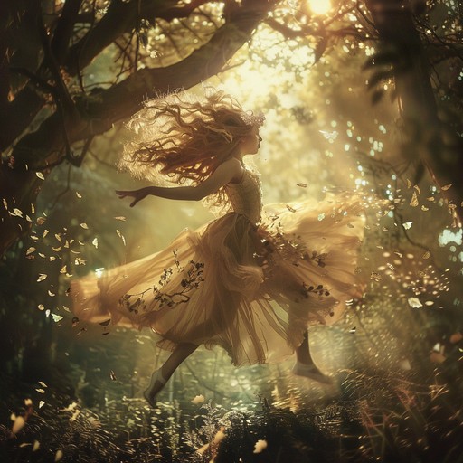 Experience a journey through sparkling melodies and whimsical tones that paint an enchanting world of light and magic. The playful dances of fairies and woodland creatures come alive with each note, creating an otherworldly feel.