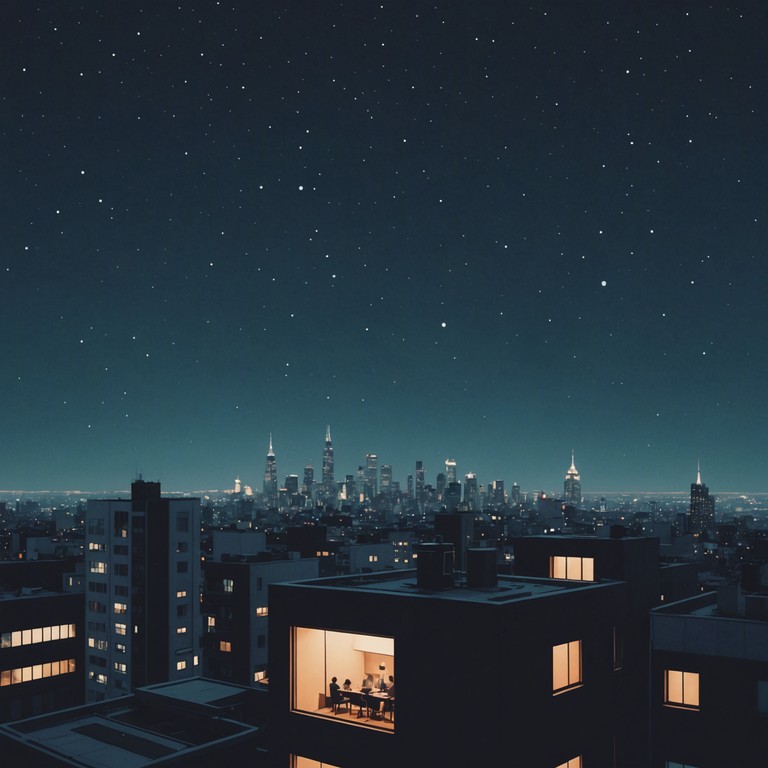 Explore the duality of city life with a track that blends the calm of night and the energy of urban exploration, perfect for nighttime drives or reflective moments at a rooftop party.